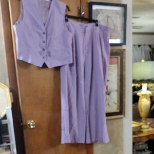 Lavender Women's Pants & Jumpsuit Set